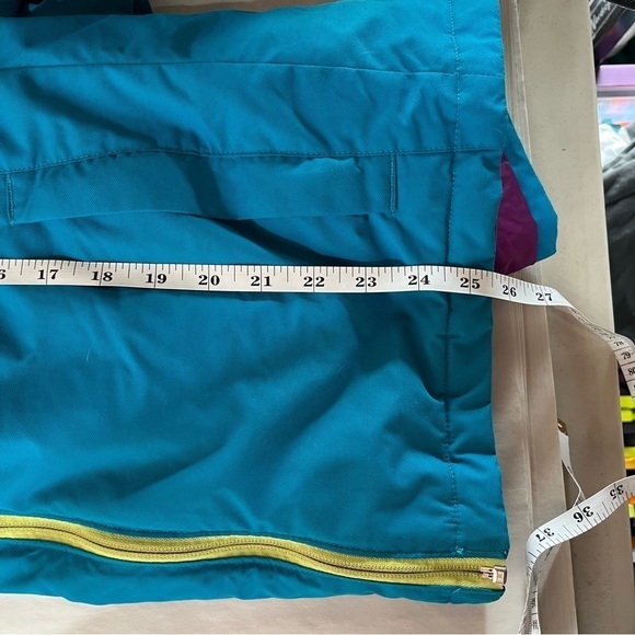 COLUMBIA ~ Bright Colored Kids Cold Weather Hooded Adjustable Sleeve Jacket - Picture 14 of 14